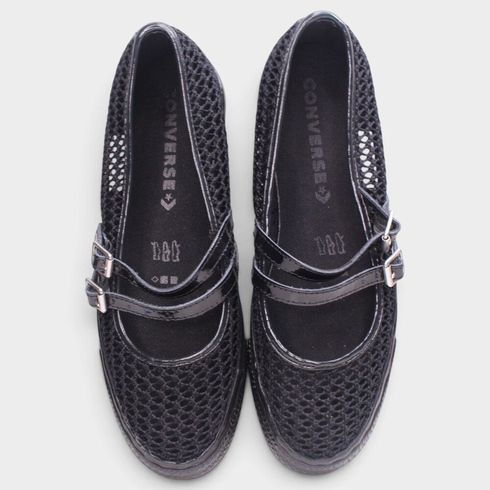 Converse Dainty Mary Jane Knit Black A16567C Womens 7 - Picture 7 of 12